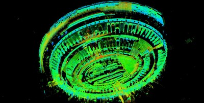 Vista-assonometrica-del-modello-parziale-tridimensionale-interno-di-coordinate-a-nuvola-di-punti-acquisito-tramite-laser-scanner-3d