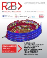 Convegno “IL COLOSSEO: PROTOCOLLI DI RILIEVO 3D, INTELLIGENZA ARTIFICIALE E MODELLAZIONE HBIM PER LA GESTIONE DEL PATRIMONIO ARCHEOLOGICO”