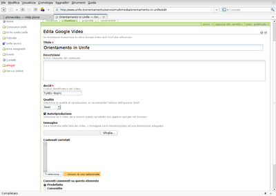 plone-video inserimento